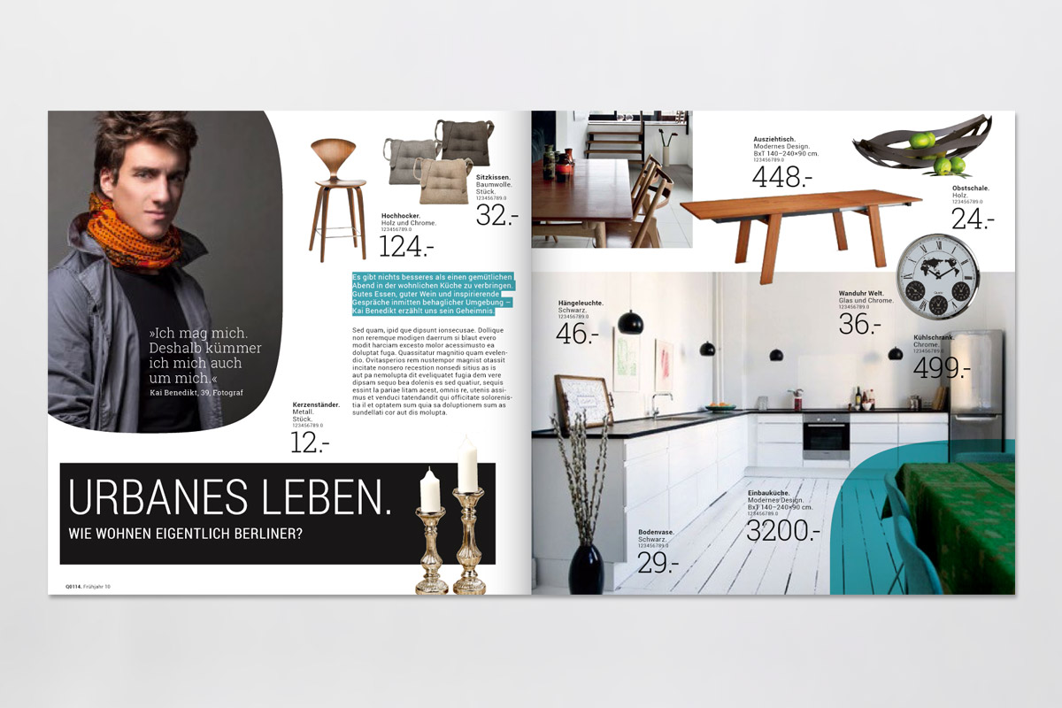 Kristina Nickel, Zielgruppenansprache, Broschüre, Magazin, Design, Layout, Werbung